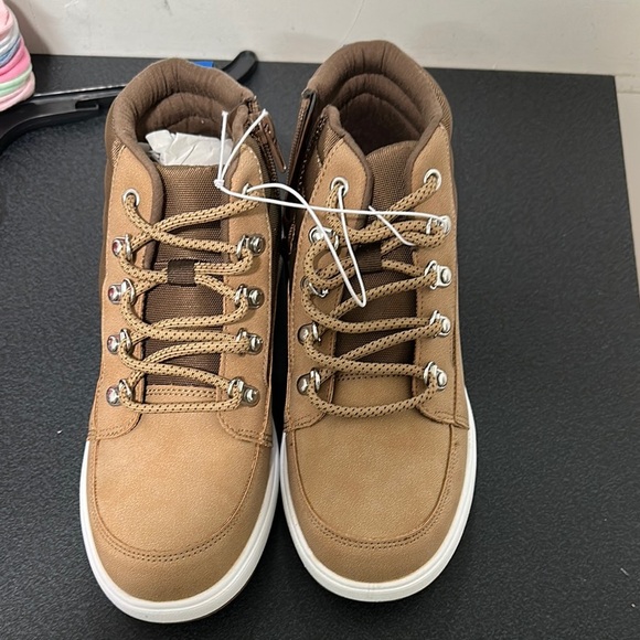 Cat & Jack Tan Kids Sneakers - Picture 1 of 2